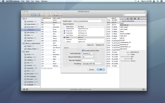 MDB ACCDB Viewer instal the last version for mac